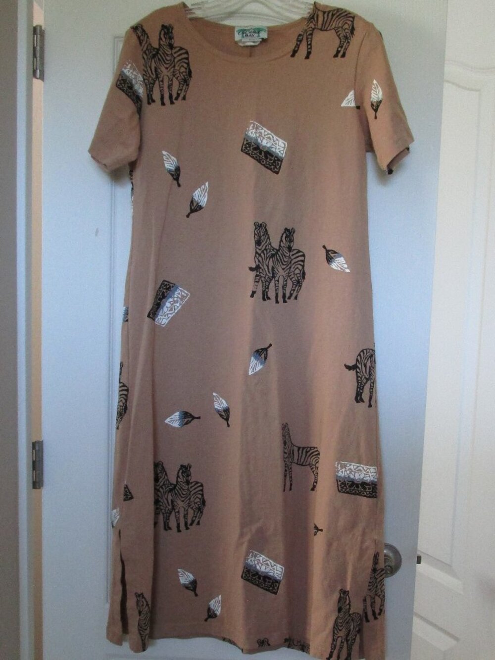 100% cotton printed dress